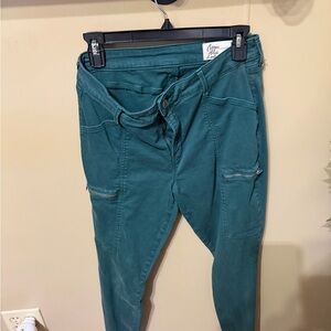 Chico's Teal Skinny Jeans